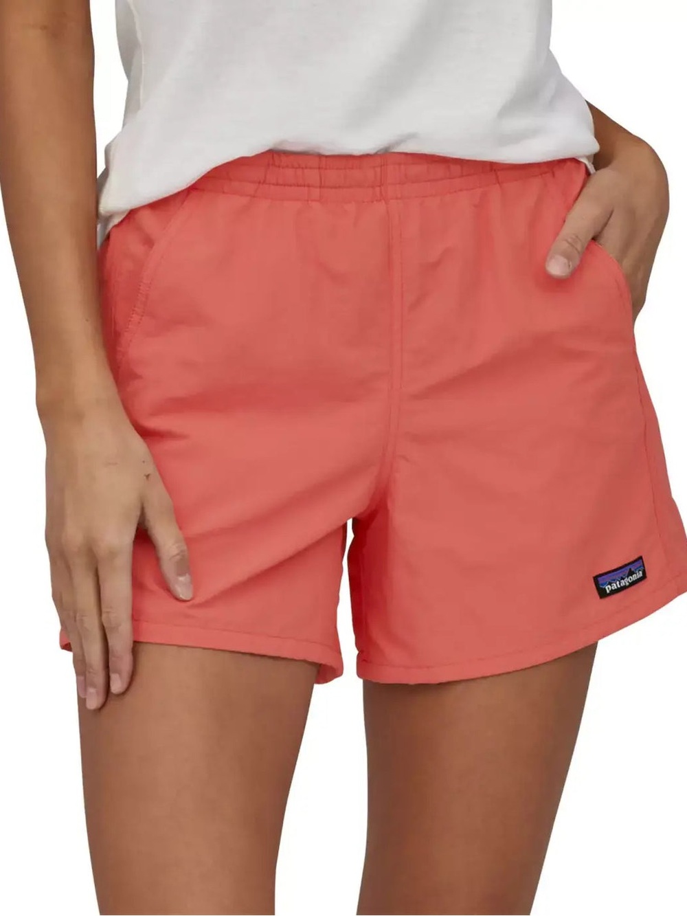 PATAGONIA W BAGGIES 5" CORAL